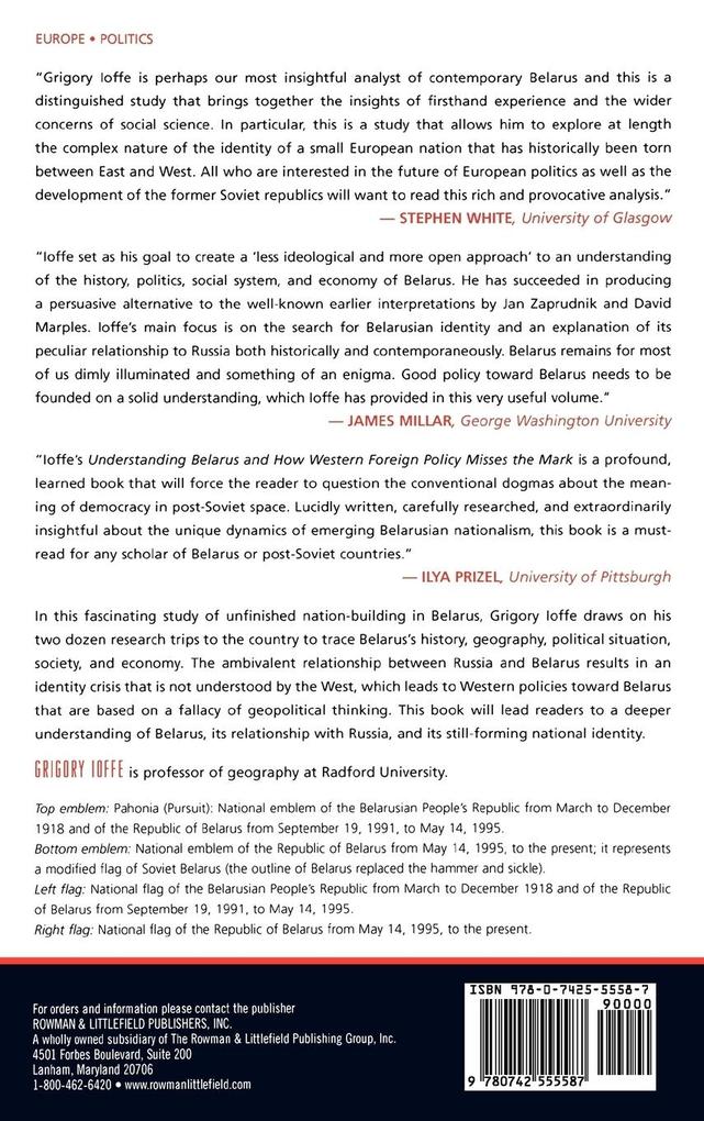 Weitere Ansicht: Understanding Belarus and How Western Foreign Policy Misses the Mark | Grigory V. Ioffe