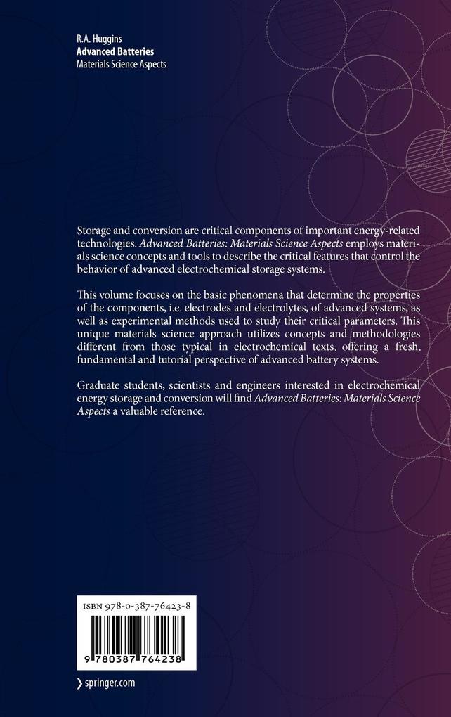 Weitere Ansicht: Advanced Batteries | Robert Huggins