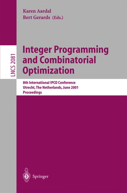 Weitere Ansicht: Integer Programming and Combinatorial Optimization