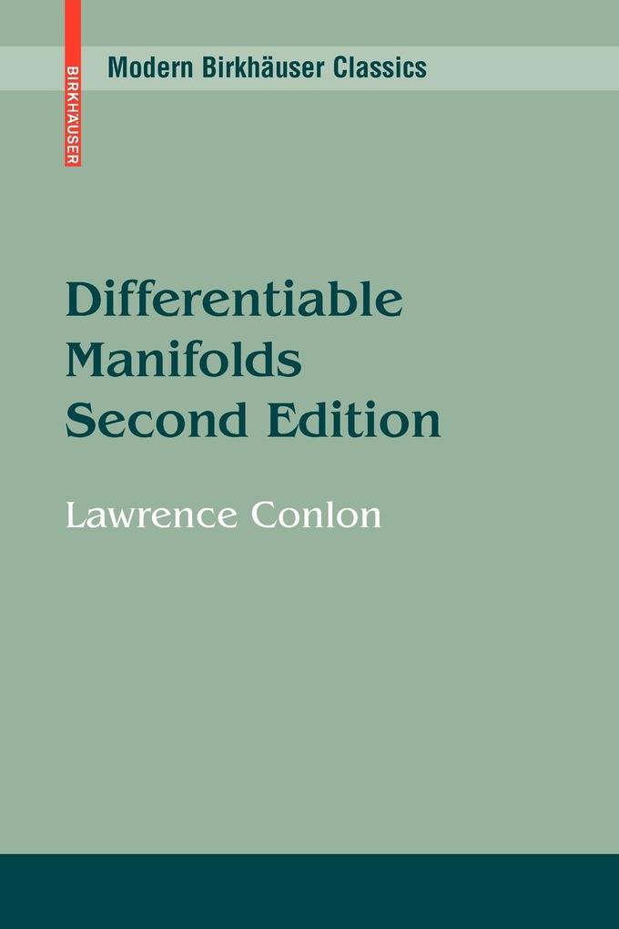 Produktbild: Differentiable Manifolds | Lawrence Conlon