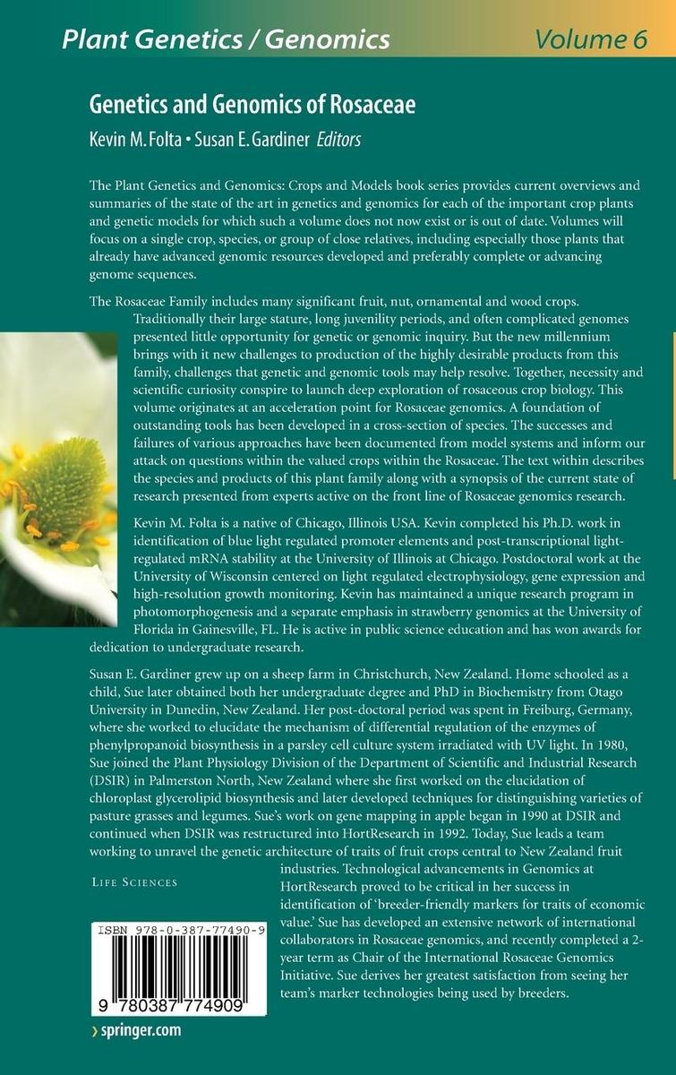 Weitere Ansicht: Genetics and Genomics of Rosaceae