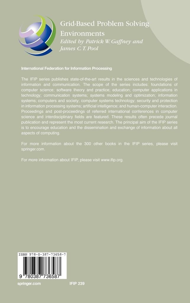 Weitere Ansicht: Grid-Based Problem Solving Environments
