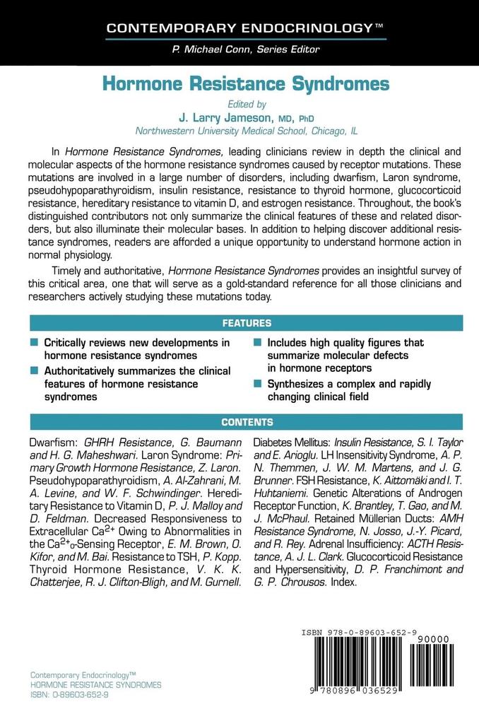 Weitere Ansicht: Hormone Resistance Syndromes