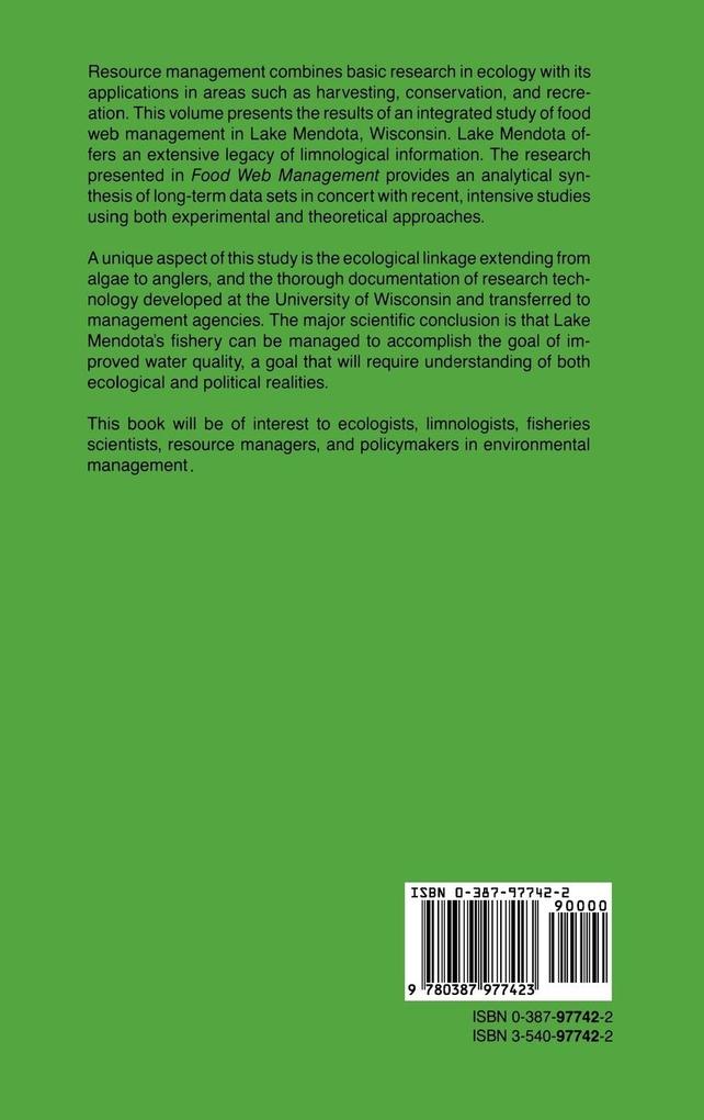 Weitere Ansicht: Food Web Management