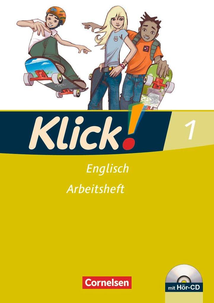 Produktbild: Klick! Englisch 1: 5. Schuljahr. Arbeitsheft mit Hör-CD | Angela Backhaus, Susanne Baumgartner, Berit Rudolph