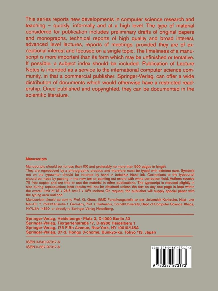 Weitere Ansicht: Advances in Cryptology - CRYPTO '89