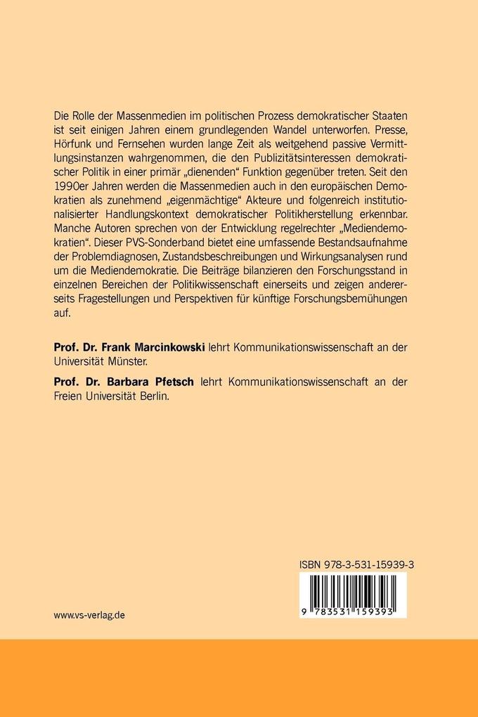 Weitere Ansicht: Politik in der Mediendemokratie