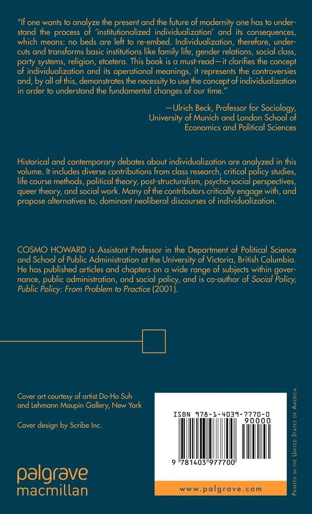 Weitere Ansicht: Contested Individualization