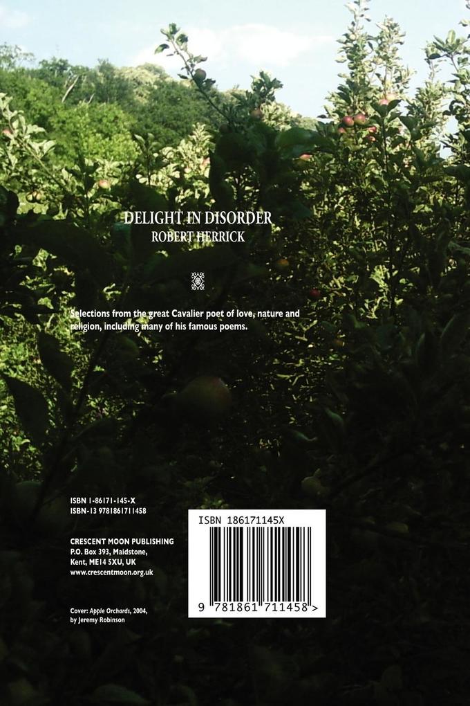 Weitere Ansicht: Delight in Disorder | Robert Herrick