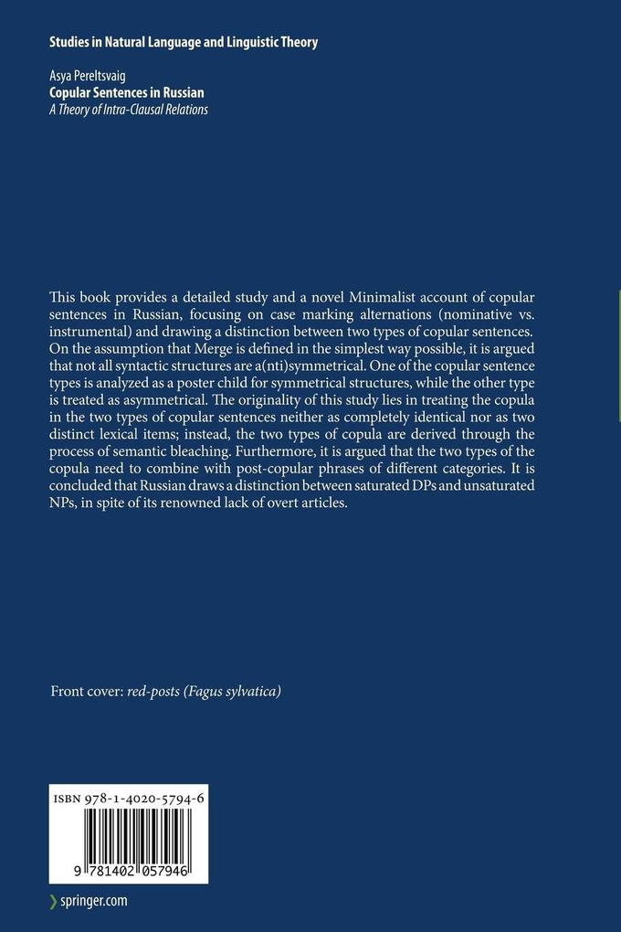 Weitere Ansicht: Copular Sentences in Russian | Asya Pereltsvaig