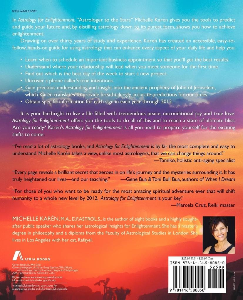 Weitere Ansicht: Astrology for Enlightenment | Michelle Karen