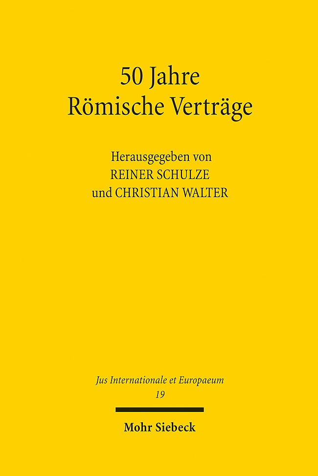 Produktbild: 50 Jahre Römische Verträge