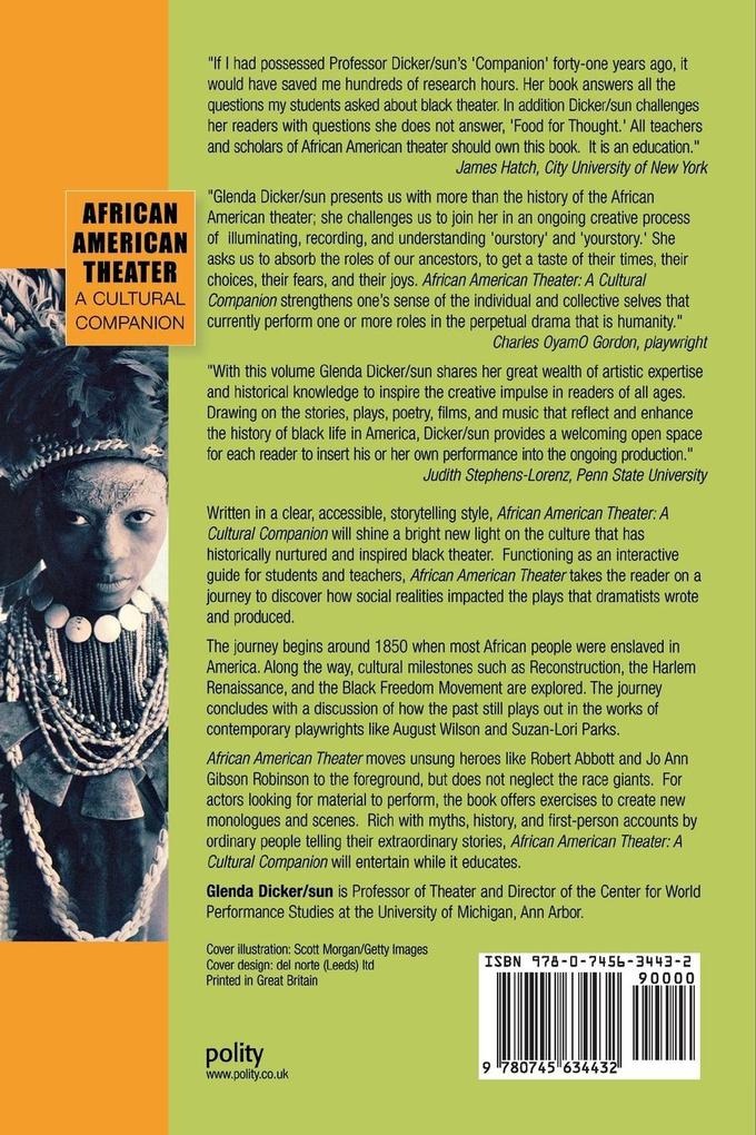 Weitere Ansicht: African American Theater | Glenda Dicker/Sun