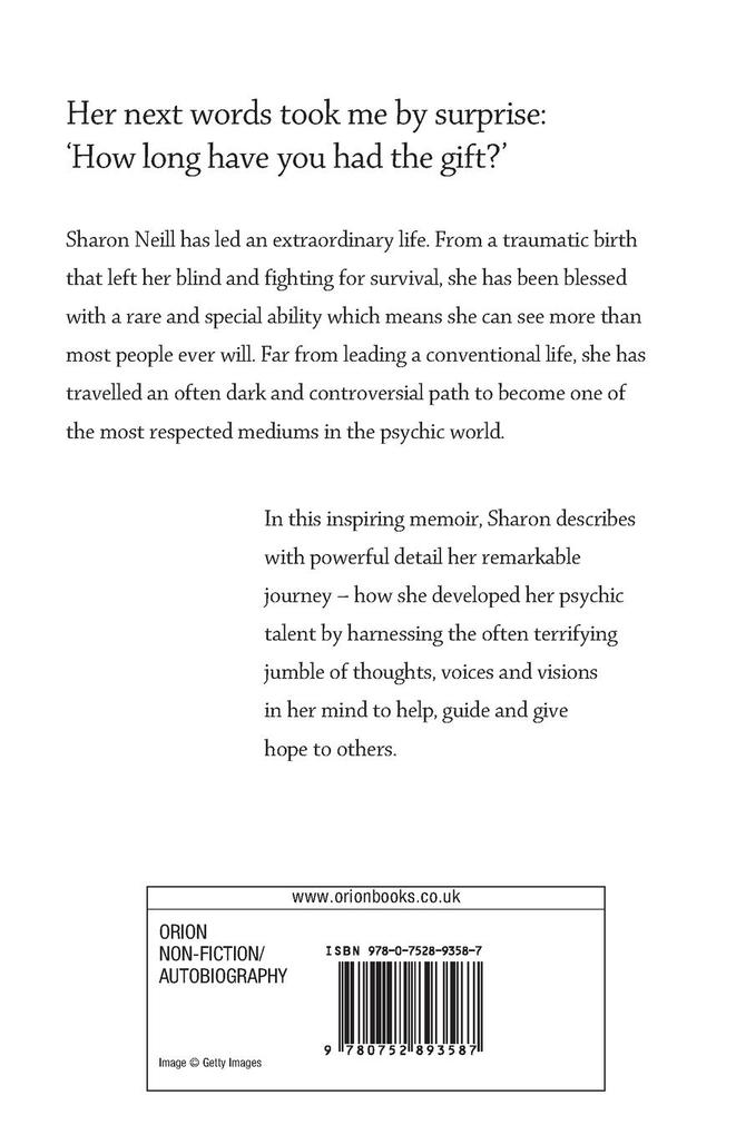 Weitere Ansicht: Second Sight | Sharon Neill