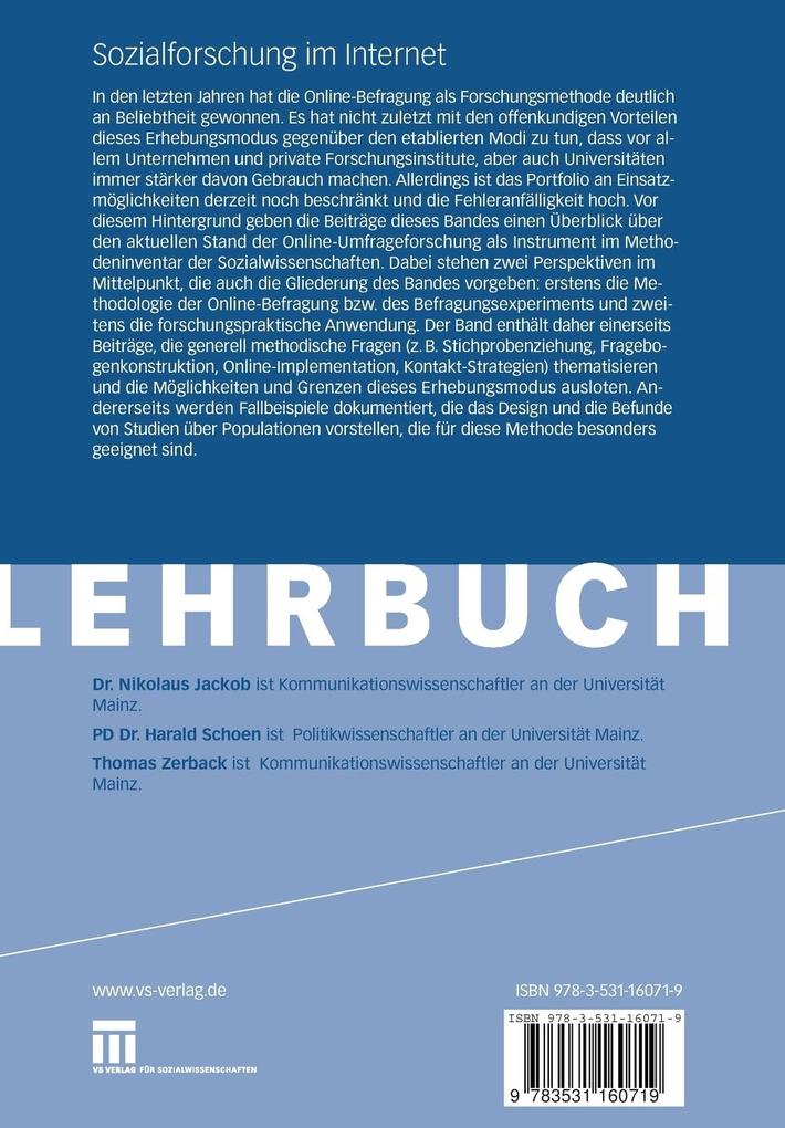 Weitere Ansicht: Sozialforschung im Internet