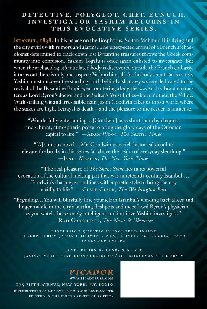 Weitere Ansicht: The Snake Stone | Jason Goodwin