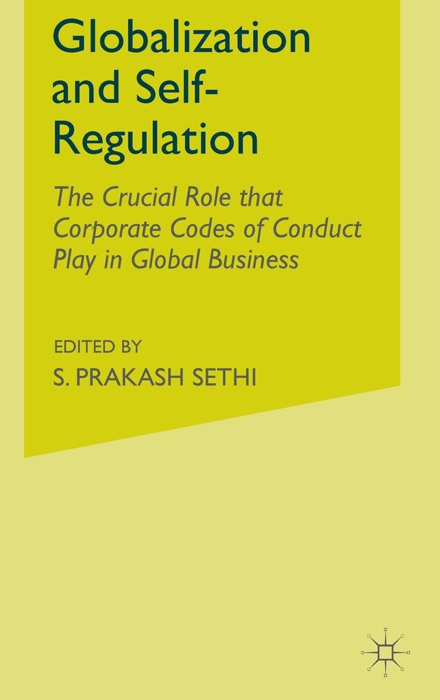 Produktbild: Globalization and Self-Regulation | S. Sethi