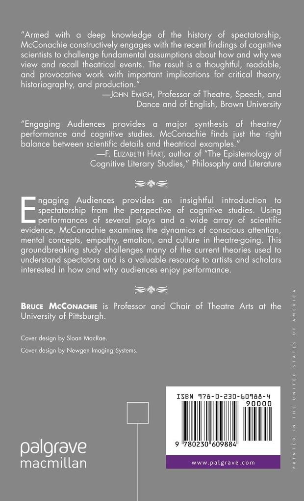 Weitere Ansicht: Engaging Audiences | B. McConachie