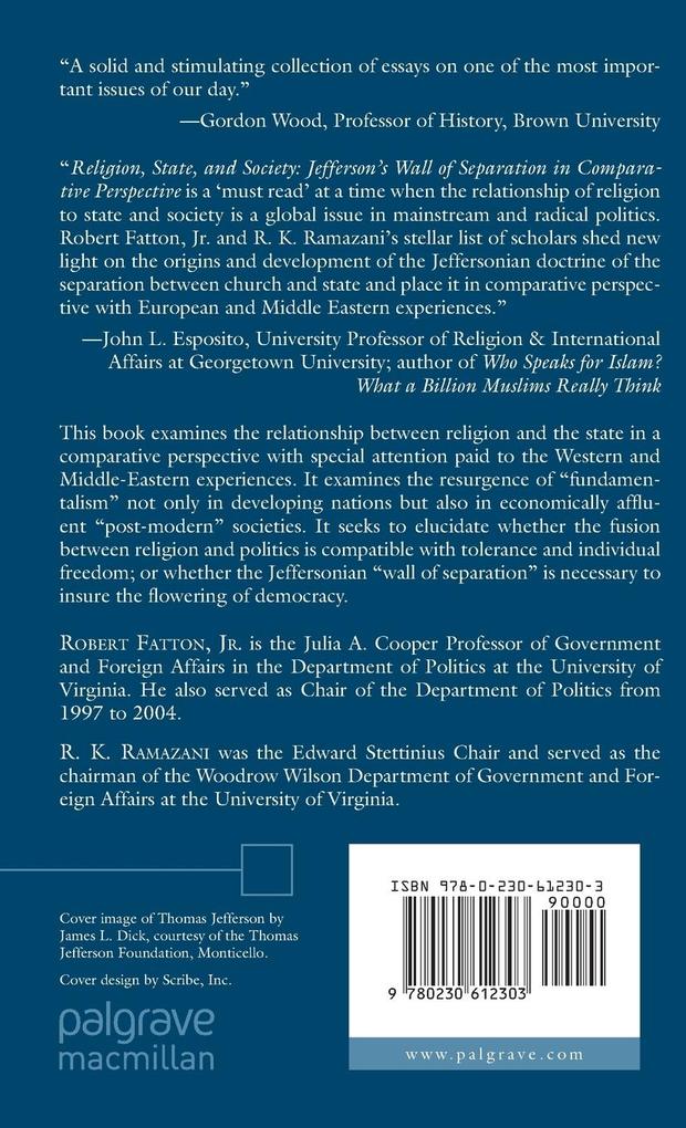 Weitere Ansicht: Religion, State, and Society | R. Ramazani