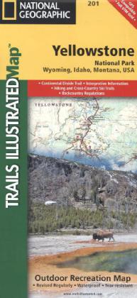 Produktbild: Yellowstone National Park Map | National Geographic Maps - Trails Illustrated