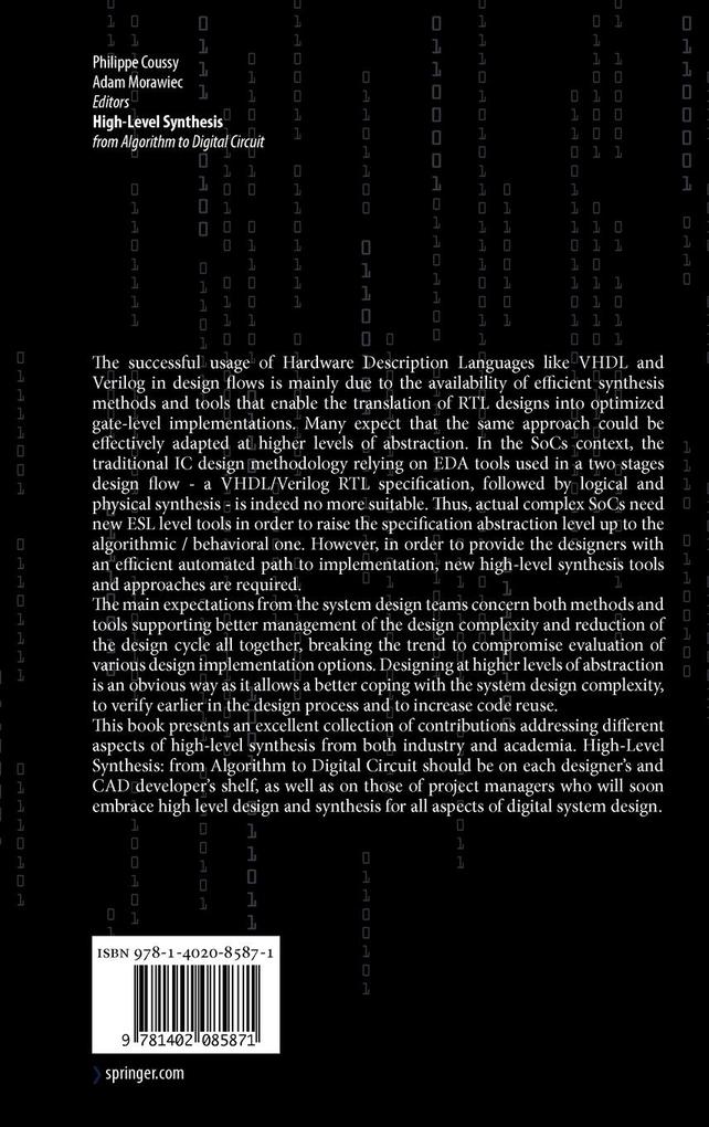 Weitere Ansicht: High-Level Synthesis