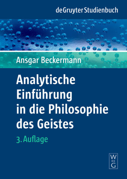 Produktbild: Analytische Einführung in die Philosophie des Geistes | Ansgar Beckermann