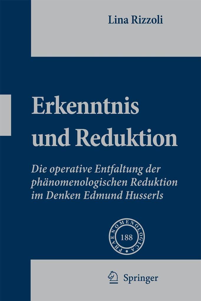 Produktbild: Erkenntnis und Reduktion | Lina Rizzoli