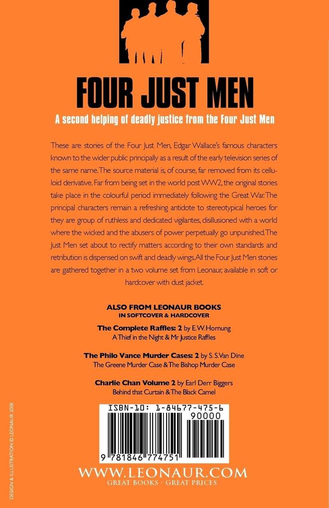 Weitere Ansicht: The Complete Four Just Men | Edgar Wallace