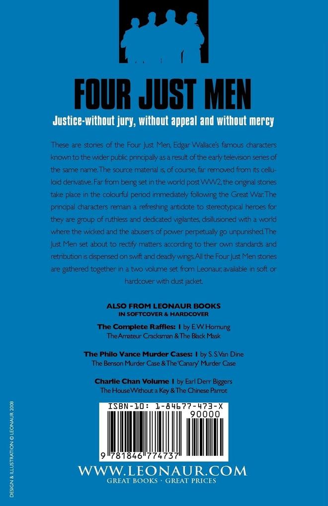 Weitere Ansicht: The Complete Four Just Men | Edgar Wallace
