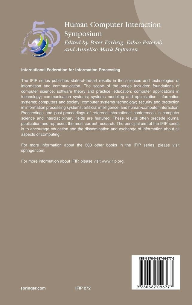 Weitere Ansicht: Human-Computer Interaction Symposium
