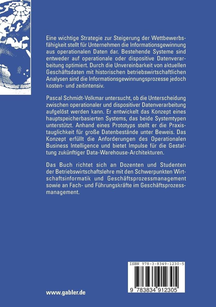 Weitere Ansicht: Betriebswirtschaftliche Analyse auf operationalen Daten | Pascal Schmidt-Volkmar