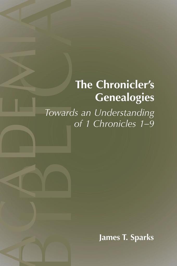 Produktbild: The Chronicler's Genealogies | James T. Sparks
