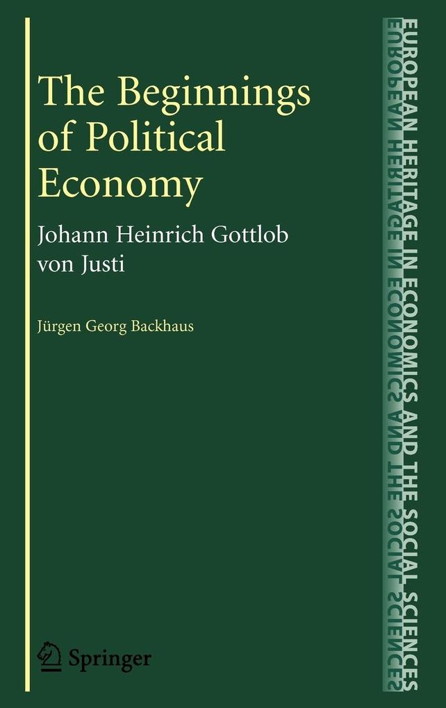 Produktbild: The Beginnings of Political Economy