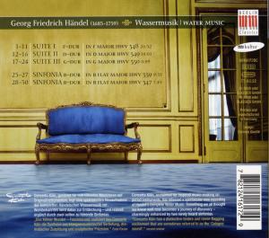 Weitere Ansicht: Wassermusik/Sinfonias | Concerto Köln