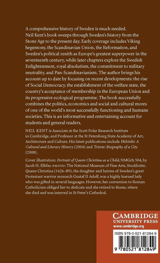 Weitere Ansicht: A Concise History of Sweden | Neil Kent
