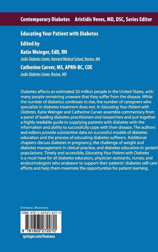 Weitere Ansicht: Educating Your Patient with Diabetes