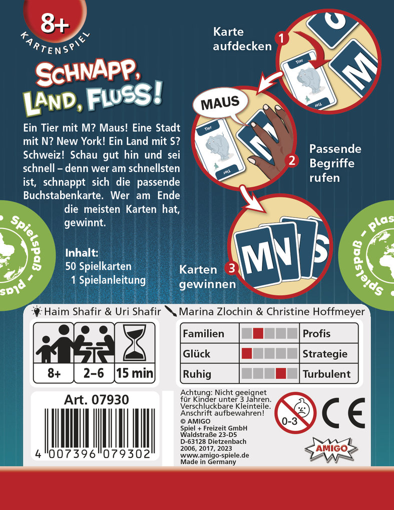 Weitere Ansicht: Schnapp, Land, Fluss! | Haim Shafir, Uri Shafir