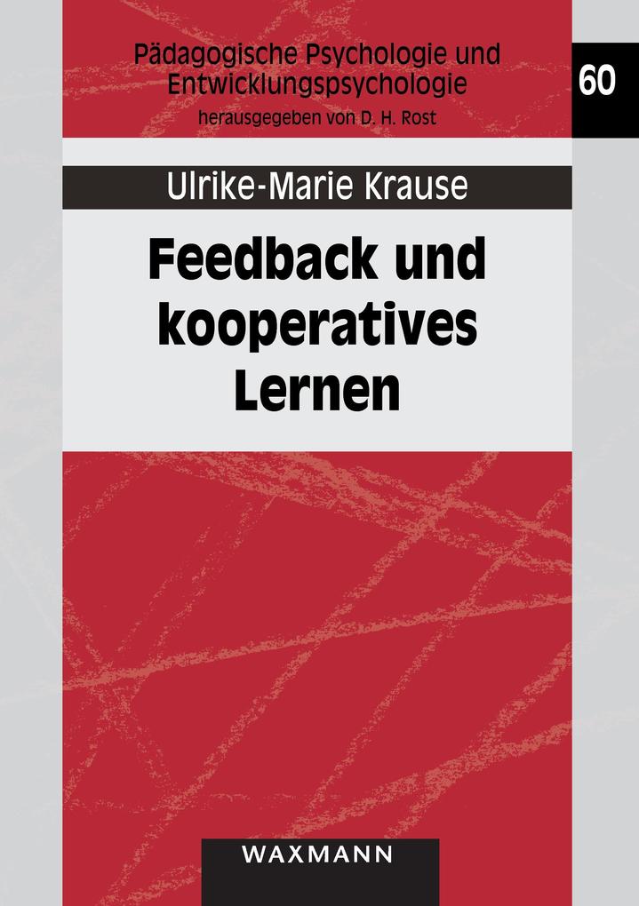 Produktbild: Feedback und kooperatives Lernen | Ulrike-Marie Krause