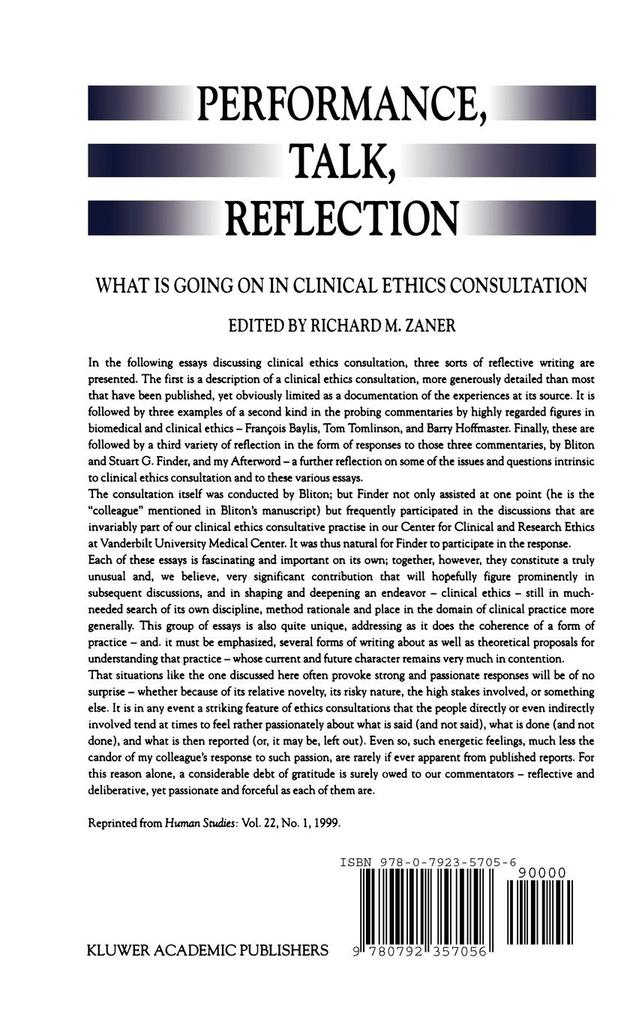 Weitere Ansicht: Performance, Talk, Reflection