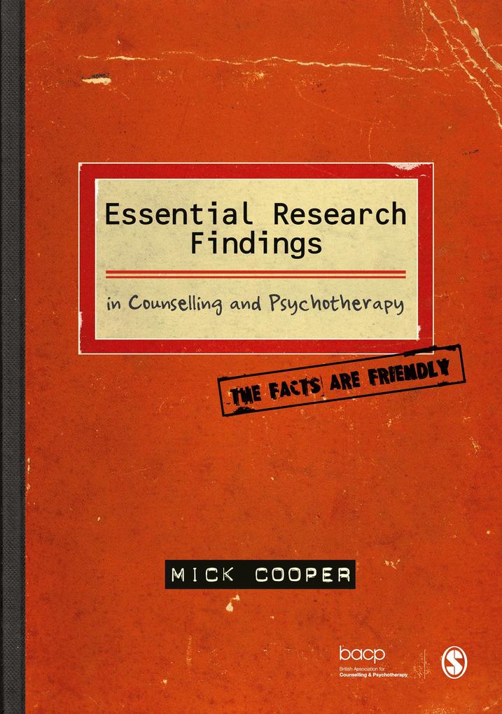 Produktbild: Essential Research Findings in Counselling and Psychotherapy | Mick Cooper