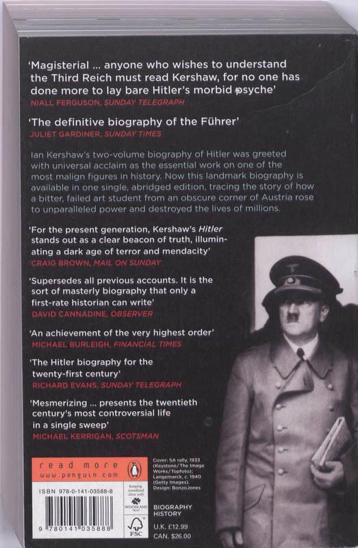 Weitere Ansicht: Hitler | Ian Kershaw