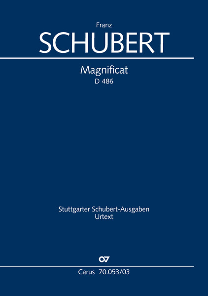 Produktbild: Magnificat (Klavierauszug) | Franz Schubert