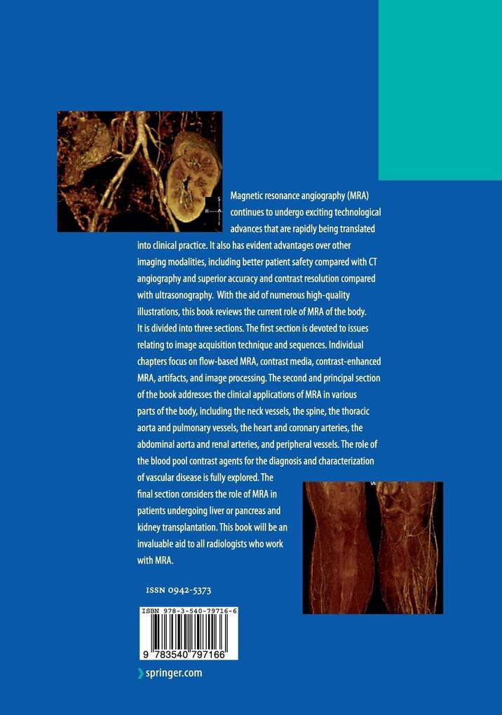 Weitere Ansicht: MR Angiography of the Body