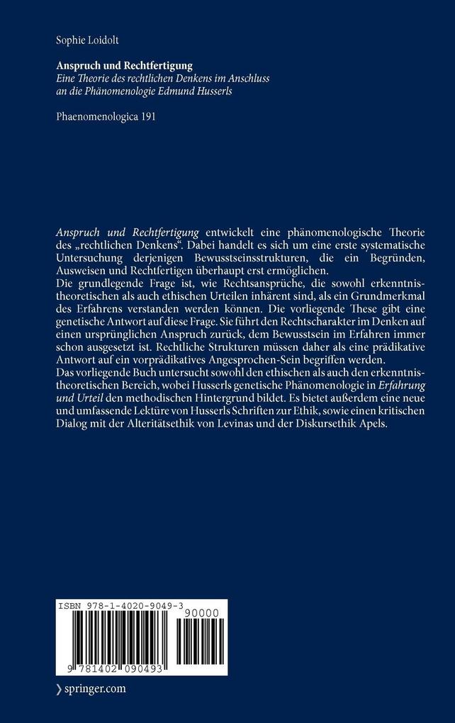 Weitere Ansicht: Anspruch und Rechtfertigung | Sophie Loidolt