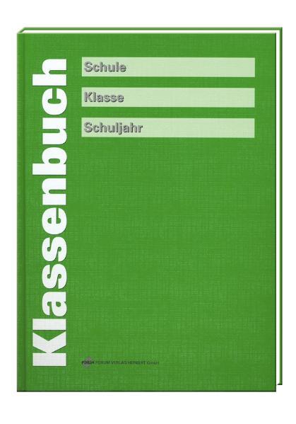 Produktbild: Klassenbuch (grün)