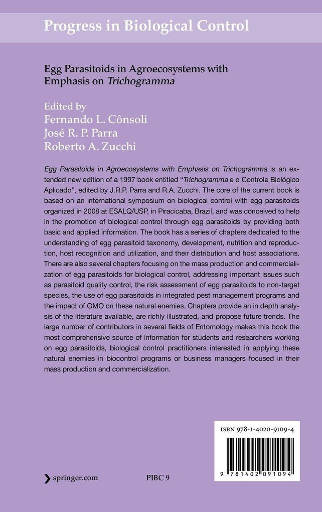 Weitere Ansicht: Egg Parasitoids in Agroecosystems with Emphasis on Trichogramma