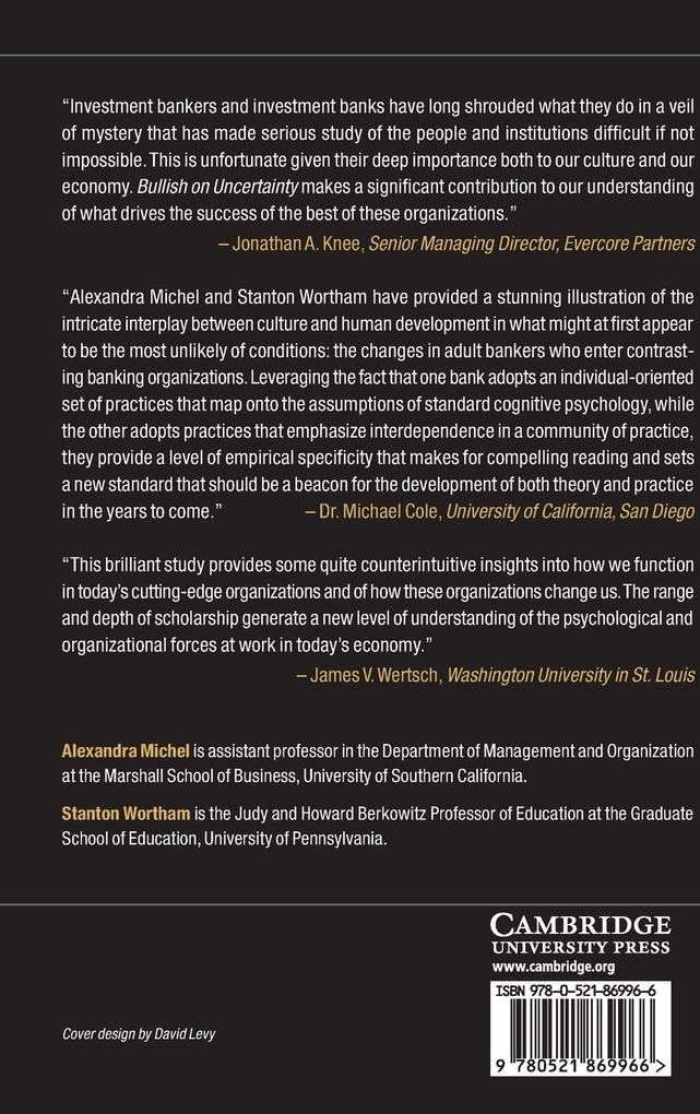 Weitere Ansicht: Bullish on Uncertainty | Alexandra Michel, Stanton Wortham