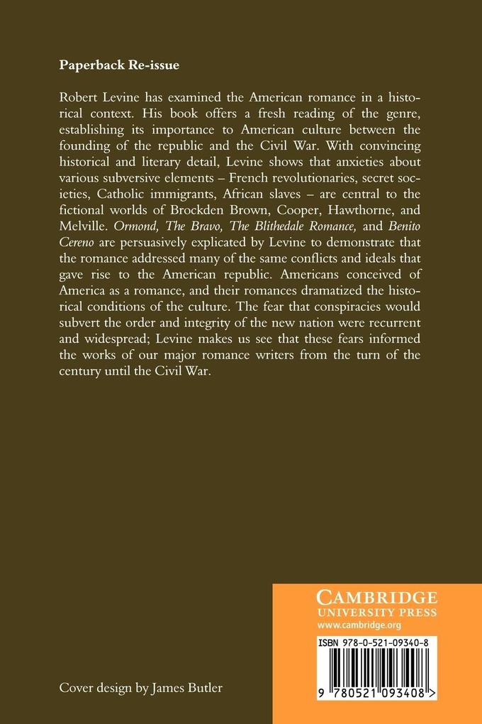 Weitere Ansicht: Conspiracy and Romance | Robert S. Levine