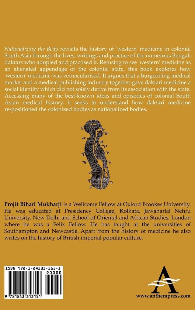 Weitere Ansicht: Nationalizing the Body | Projit Bihari Mukharji