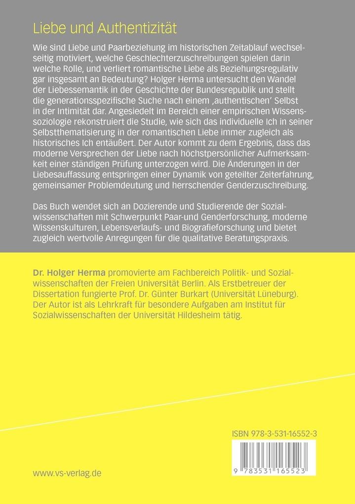 Weitere Ansicht: Liebe und Authentizität | Holger Herma